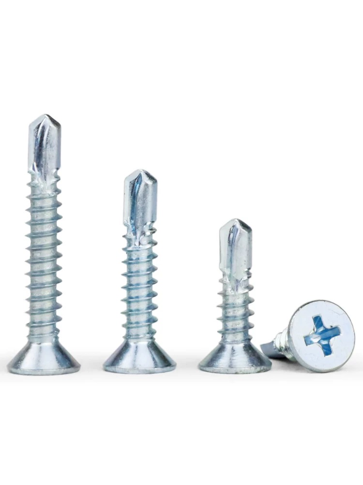 Cuntersunk head self drilling screws
