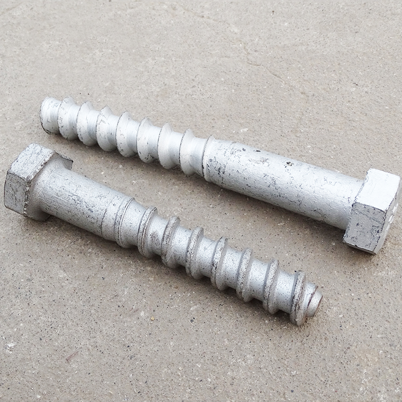 Wood screw spike